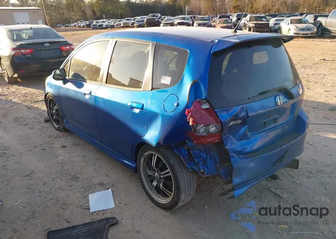 2007 Honda Fit Sport z USA, uszkodzony, nr VIN JHMGD38667S057460